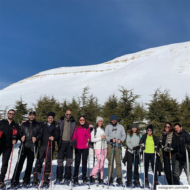 snowshoeing  sannine  QanatBakish  Lebanon  Snow  Fitness  motivation ... (Qanat Bakish, Mont-Liban, Lebanon)
