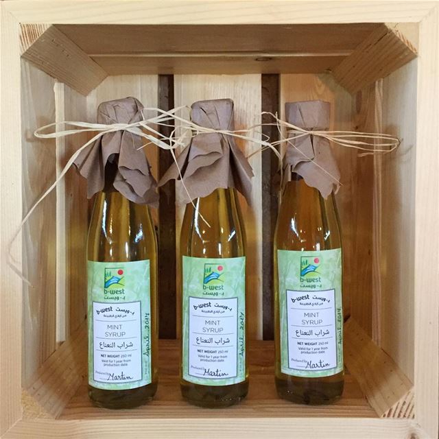 So Fresh 💦 🏠Made in Aana 👪 Mint Syrup🍃 Add it to your Water, Smoothies... (`Ammiq, Béqaa, Lebanon)