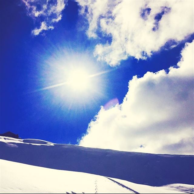So I guess the wait is over ...anyone else for Hot Chocolate  and Snow... (Mzaar Kfardebian)