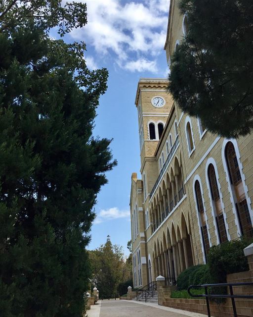 So I planned to hike today, but cancelled last minute because it was... (American University of Beirut (AUB))