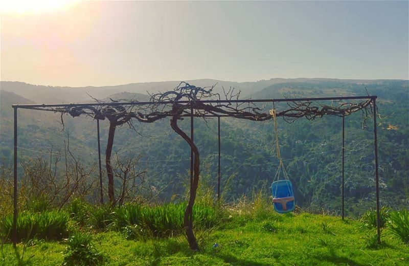 Some days I wish I could go back in life. Not to change anything,but to... (Bsharri, Lebanon)