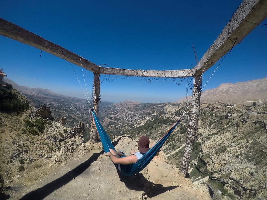 Some people want authority , others just need a hammock, peace & quiet ..... (Bcharre El Arez بشري الأرز)