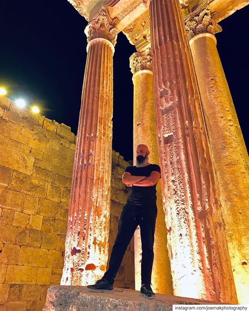 Some ruins of ancient times are much more beautiful than the best... (Baalbek , Roman Temple , Lebanon)