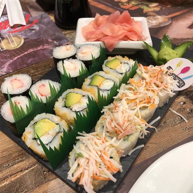 Some sushi never hurt my tummy 🤦‍♀️🙈😍😋  sa7se7  bnachii  zgharta ...... (Sa7Se7)