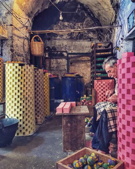 Something old / Something new ...  soap  soapmaking  tripolilebanon ... (خان الصابون طرابلس)