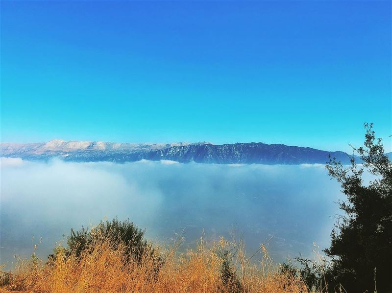 " Sometimes Hope Gets Lost In A Fog..." whatsuplebanon wearelebanon... (Annaya - Saint Charbel.)