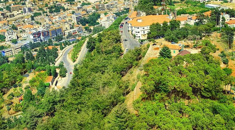 Sometimes it feels so good to say Yes I Did that! 😎🌲Flying over  Zahle... (Zahlé District)