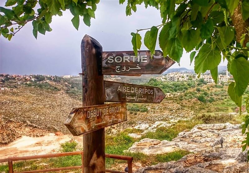 Sometimes on your road, you gotta take a break from all the noise to... (Qana, Lebanon)