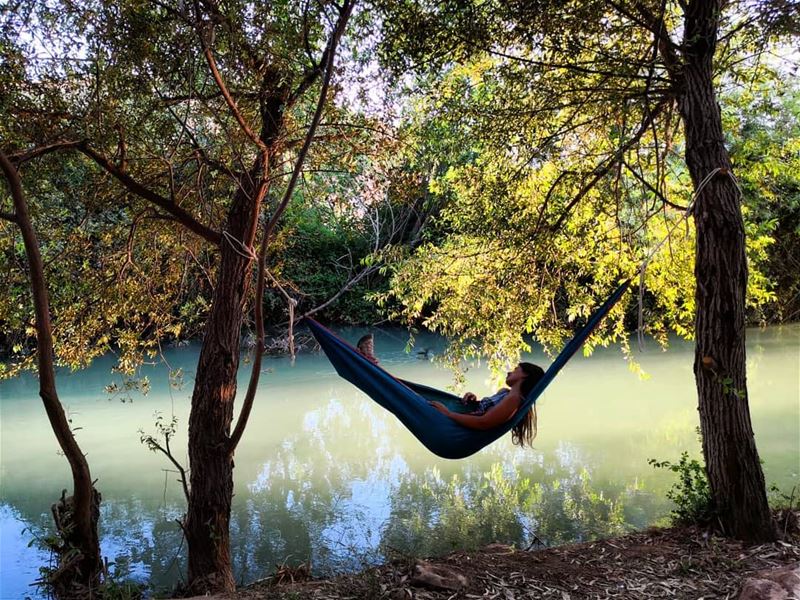 Sometimes the most productive thing you can do is  relax  camping ... (El Hermel)