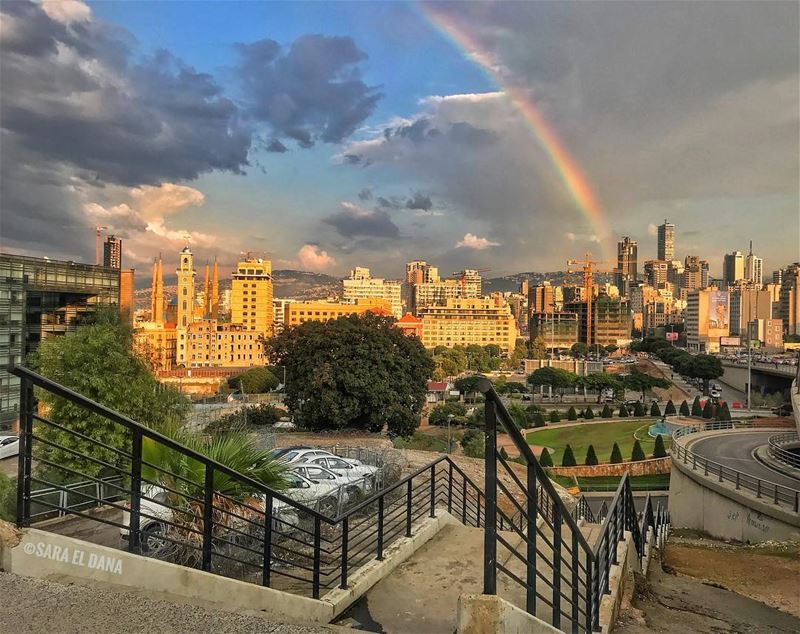 Somewhere over the rainbow! 🌈 (Grand Serail)