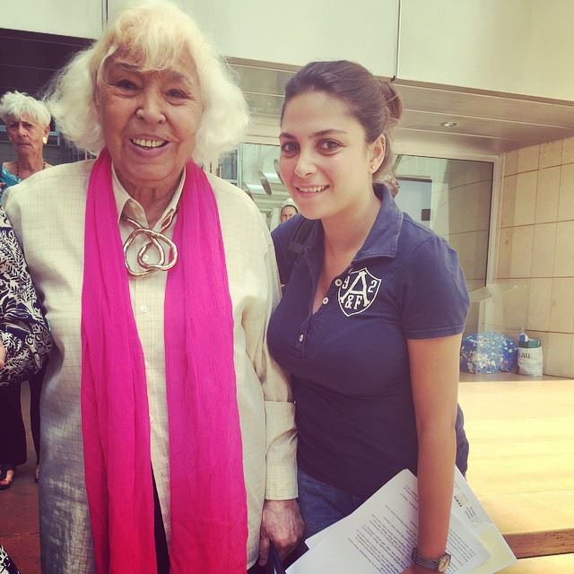 Sooo proud to have met this inspiring woman, Nawal Al Saadawi the great! ❤️