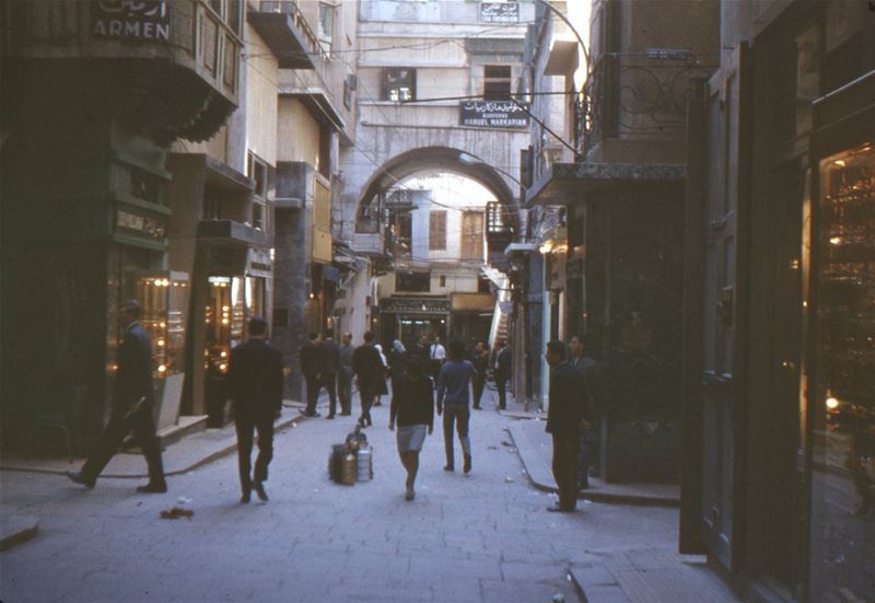 Souk in Beirut  1950s