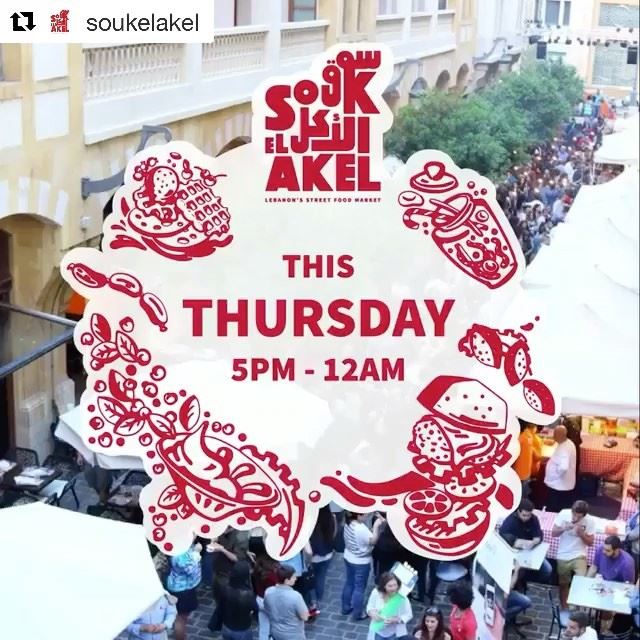@soukelakelIt's happening tomorrow!  SoukelAkel  streetfoodthursday ...