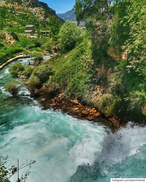 Spot the 🌈 and have a lovely Monday 💕....... lovelebanon ... (Afqa)