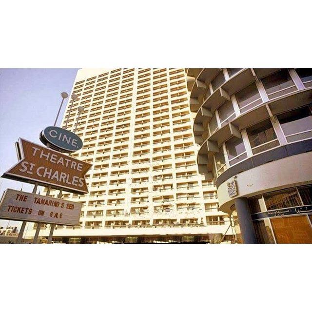 ST-Charles Movie Beirut Holiday Inn Hotel 1974 .