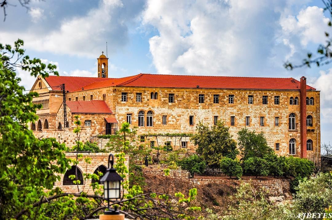St. Elie Monastery, built in 1736 in Jeita Lebanon.   monastère  monastery... (Jeita-Keserwan)