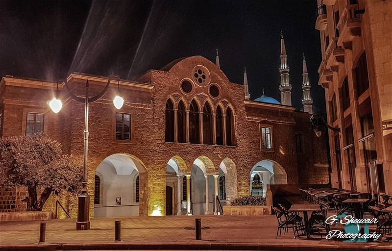 St.George Orthodox Church______🔴⚪⚪🌲⚪⚪🔴_______ gshoucairphotography ... (Downtown Beirut)