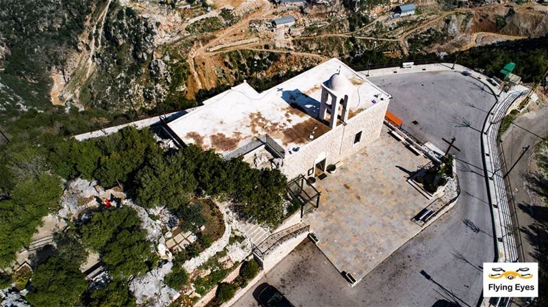 St Rafqa Church...may her blessings be with you all 👼🙏|🔴⚪⚪🌲⚪⚪🔴|... (Himlaya, Mont-Liban, Lebanon)