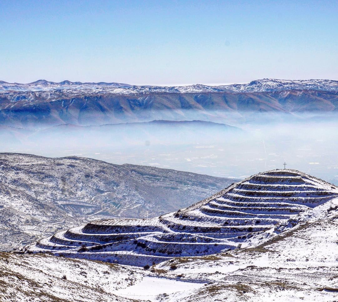 Stairway to heaven.📍Sannine, Mount Lebanon , Lebanon...━ ━ ━ ━ ━ ━ ━ ━ (Lebanon)