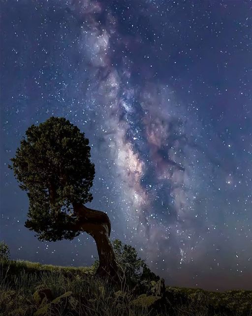 Stars can't shine without darkness Photo by @tony.toni.tonee hermel ... (El Hermel, Béqaa, Lebanon)