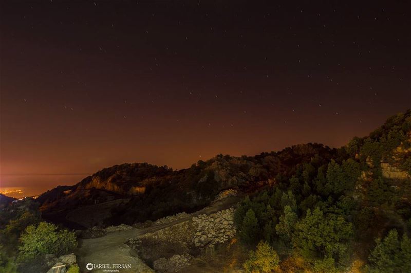 Stars Can't Shine Without Darkness 🌟🌑 www.charbelfersan.com - © All... (Feitroun, Mont-Liban, Lebanon)