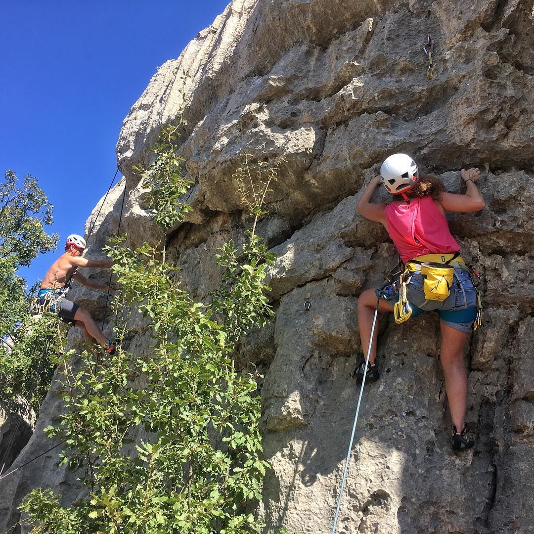 Start Rock Climbing now with a friend and have some interesting weekends... (Kasrouane)