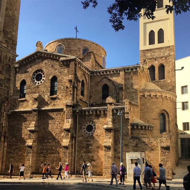  stlouiscathedral  downtownbeirut  downtown  beirut  livelovebeirut  ... (St. Louis Cathedral, Beirut)