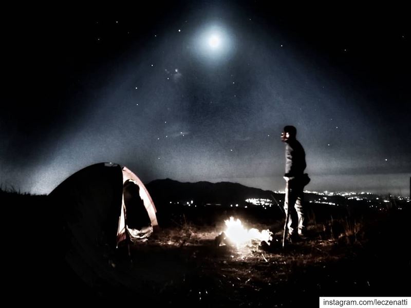 stood up on the top end of a high cliff looked to the skies opened my arms... (Sannin, Mont-Liban, Lebanon)