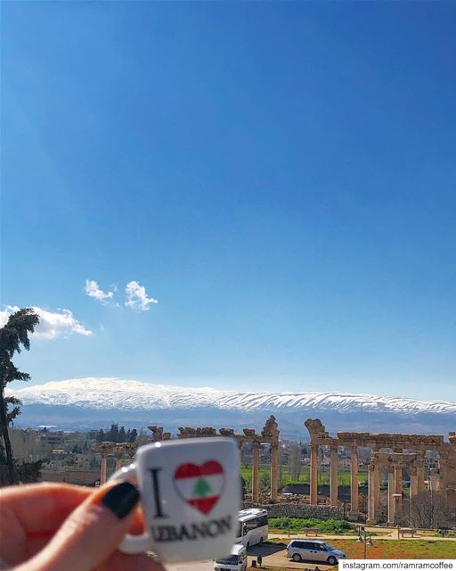 Stop and smell the Lebanese coffee 🇱🇧 ☕️  livelovelebanon...... (Baalbeck, Béqaa, Lebanon)