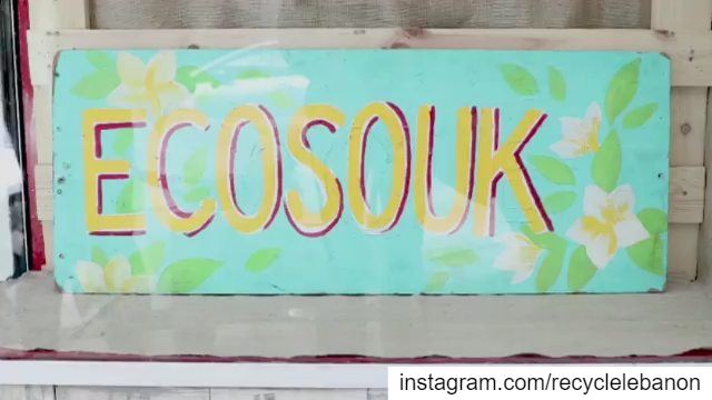 Stop by the latest Hamra gem,  EcoSouk, the Middle East's first  zerowaste...