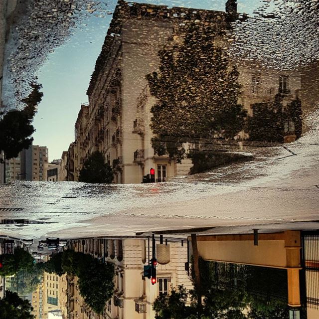 Stories' Truth revealed through deep reflection..💦 beirut  lebanon... (Downtown Beirut)