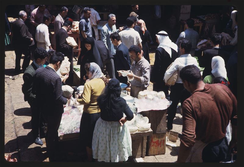 Street Market near Parliament Square  1965 