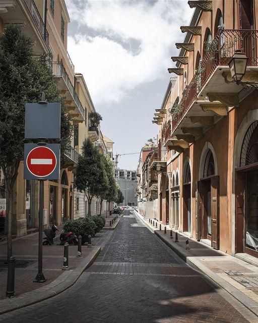 Street of Down Town.By @ramitawil.artwork  SaifiVillage  DowntownBeirut ... (Saifi village)