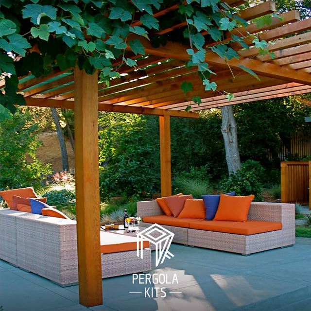 Summer Calls for Outdoor Spaces.  SomeInspiration  PergolaKitsLebanon....