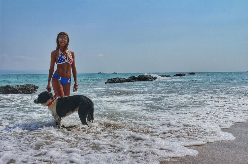 Summer means happy times and good sunshine. It means going to the beach&... (Tyre, Lebanon)
