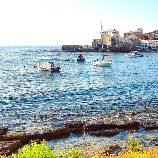 Summer vibes 🌊🌊🌊  Batroun  Lebanon  Lebanese  Mediterranean  sea ... (Bahsa-Batroun)