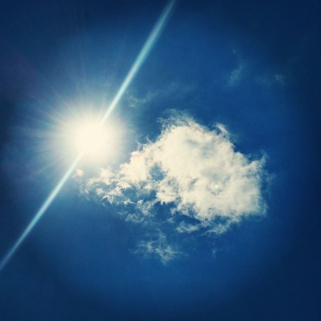 Sun is shining, the weather is sweet.  beirut  lebanon  sunshine ...