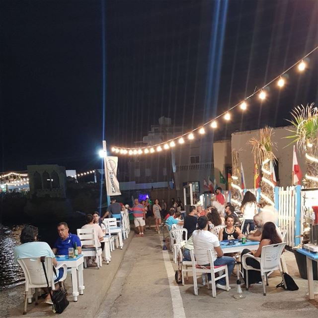 Sunday at RAY’s 😃 lebanon  batroun  raysbatroun  bahsa  beach  sunset ... (RAY's Batroun)