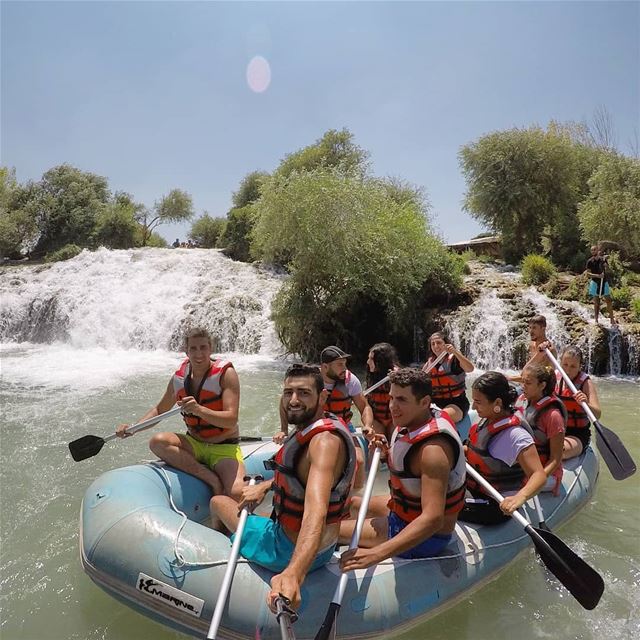 Sunday  funday!Credits to @joe_kosseify fun  raftingtrip  assiriver ... (El Hermel, Béqaa, Lebanon)