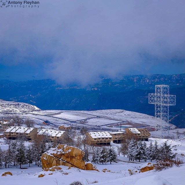  Sunday  Morning  SnowySpring ❄️🔻🔺  Lebanon  lebanoninstagram ... (Kanat Bekish)