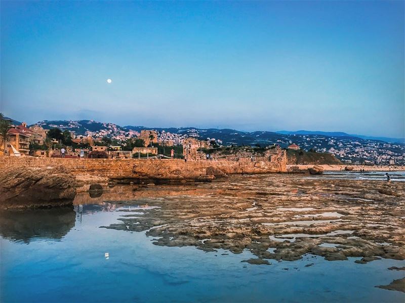 Sunday night Blues 💙___________________________________ byblos ... (Byblos Sur Mer)