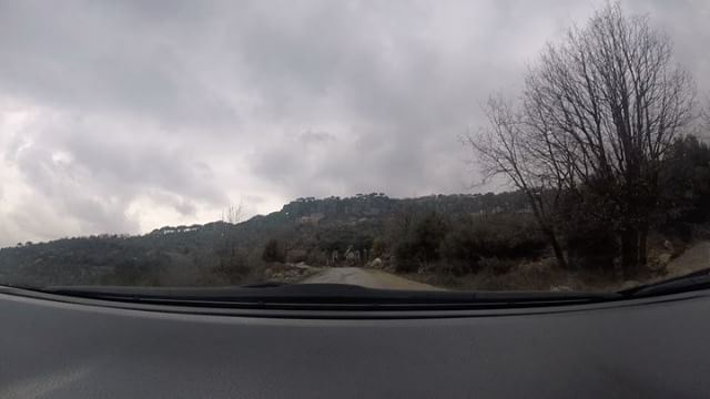 Sunday .. Roadtriping .. Lebanon ❤  gorpro  goprosession  goprolife ... (Al Mutayn, Mont-Liban, Lebanon)