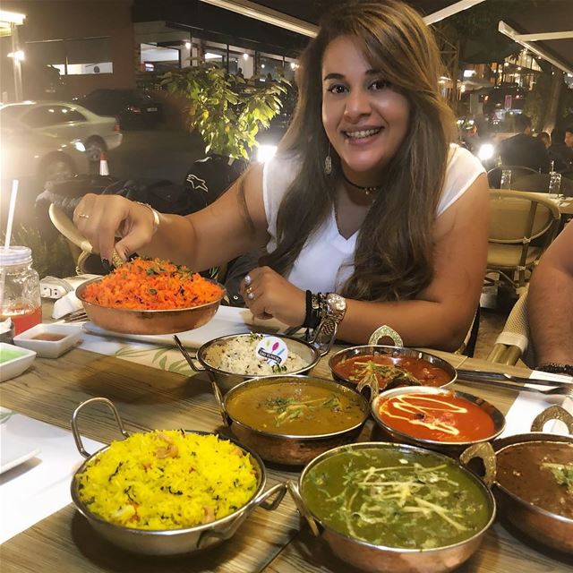 Sunday’s cravings😍😍 a tasty indian dinner 😋 @bamboolebanon  ehden ...... (Ehden, Lebanon)