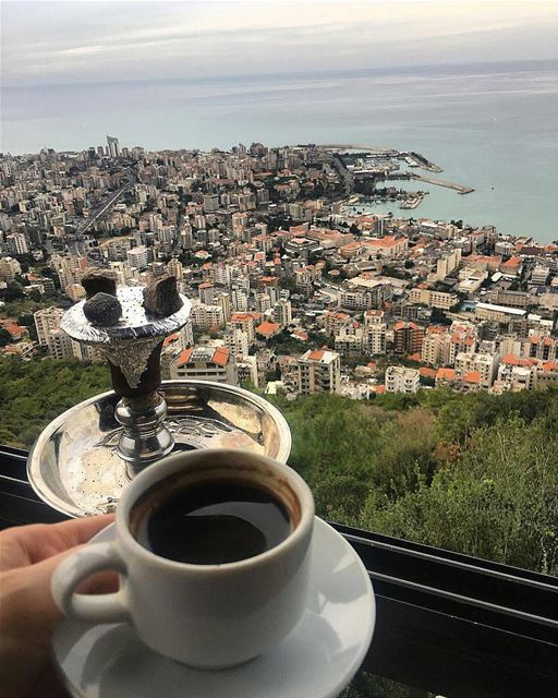 Sunday Vibes ✨✨🇱🇧❤️☕️By @ramramcoffee  Harissa  Jounieh  Beirut  Liban ... (Manazer - Harissa)
