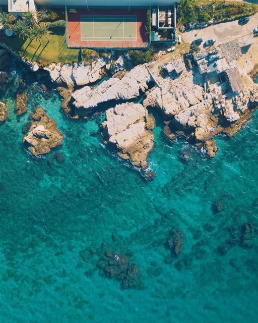 SunDay🌞🏖️...   batroun  lebanon beach  tennis  dji  summer  sea...