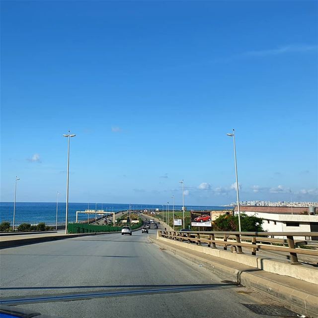 🇱🇧🇱🇧❤❤ sundayfunday  notraffic 😎  view  roadtrip  sunny  cold  sky ... (Lebanon)