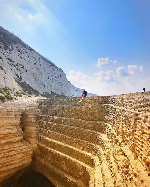 Sunny day in south lebanon - @tyrepage, Naqoura ❤️By @rami961  Naqoura ... (الناقورة / Al Naqoura)