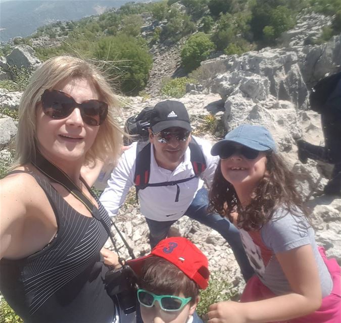Sunny day...@jabalmoussa  jabalmoussa  hiking  hikingday ... (Salib Jabal Moussa)