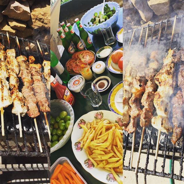  sunny  day  summer  breeze  lunch  grilling  drinks  beer  mountain ... (Faraya)