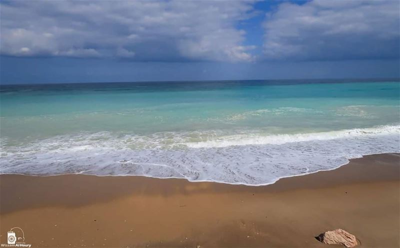  sunrise beach sandybeach turquoise seaview landscaping saida lebanon... (Sidon, Lebanon)